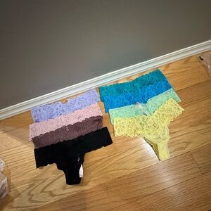 Victoria's Secret Purple and Pink Lace Underwear Collection